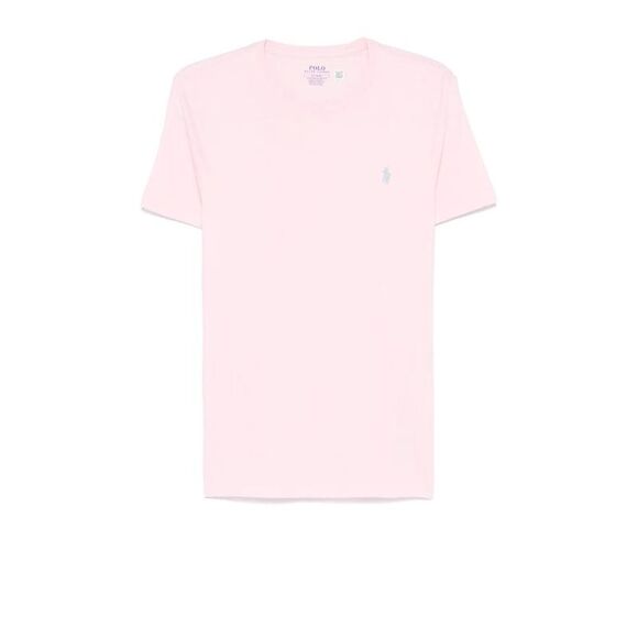 POLO RALPH LAUREN Men's Custom Slim Fit Cotton Crewneck T-Shirt Men PINK